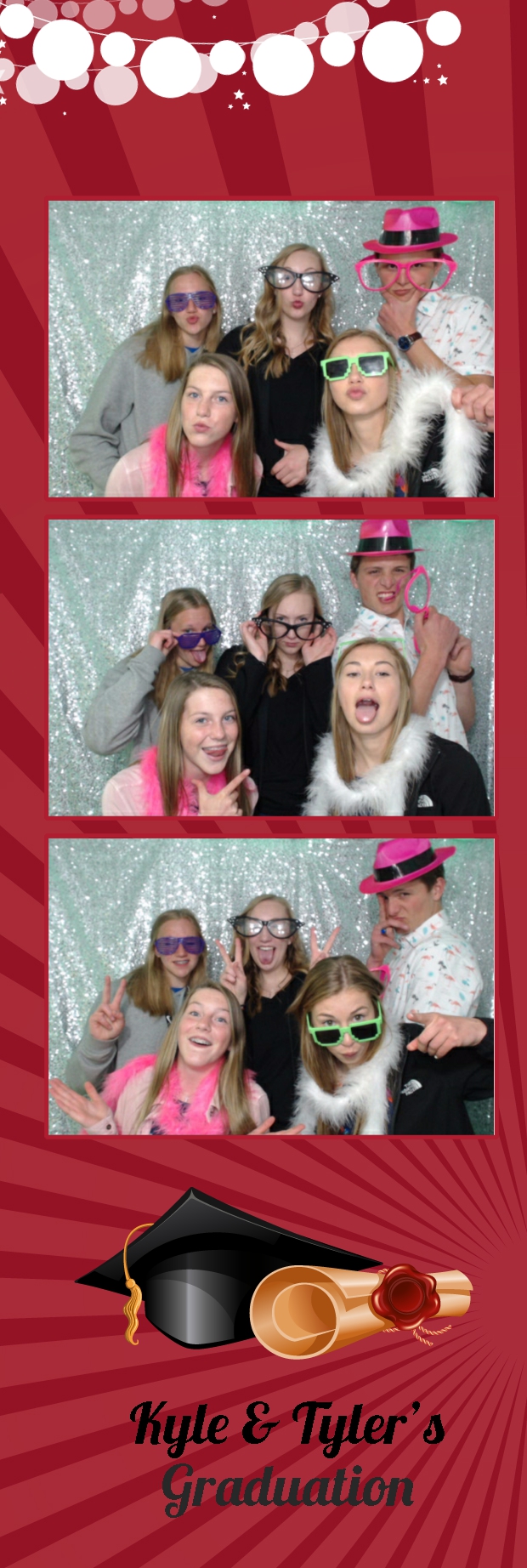 Kyle & Tyler Schaff's Graduation | View more photos from the event at gallery.photoboothbillings.com/u/PhotoBoothBillings/Kyle-Tyler-Schaffs-Graduation